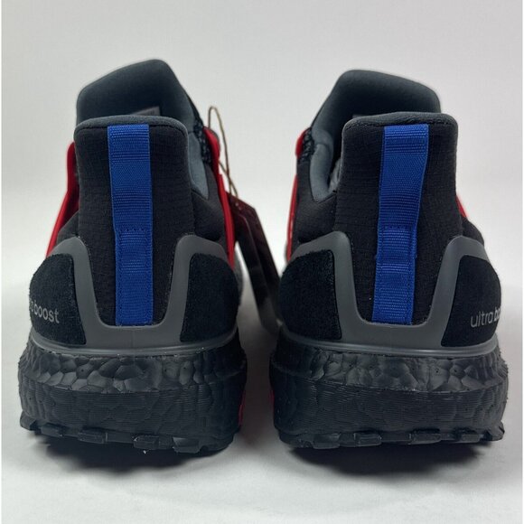 Adidas UltraBoost 1.0 ATR Black Red Blue Mens 6 / Womens 7 Running Shoes ID9641 - Picture 7 of 10